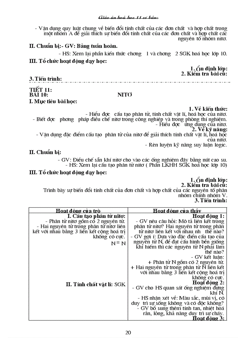 image for page GA Hóa 11 CB cả năm