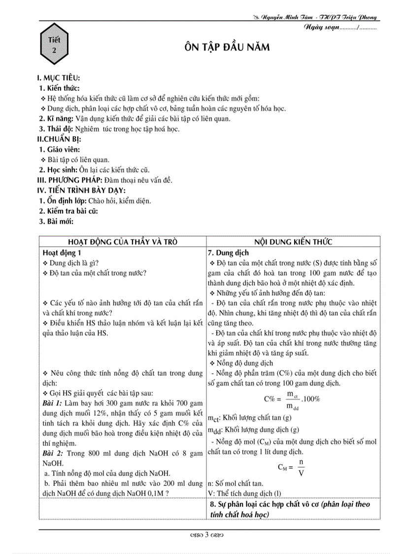 image for page Giao an 10 ban a hoc ki 1