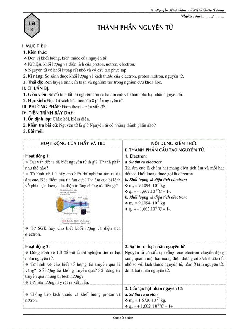 image for page Giao an 10 ban a hoc ki 1