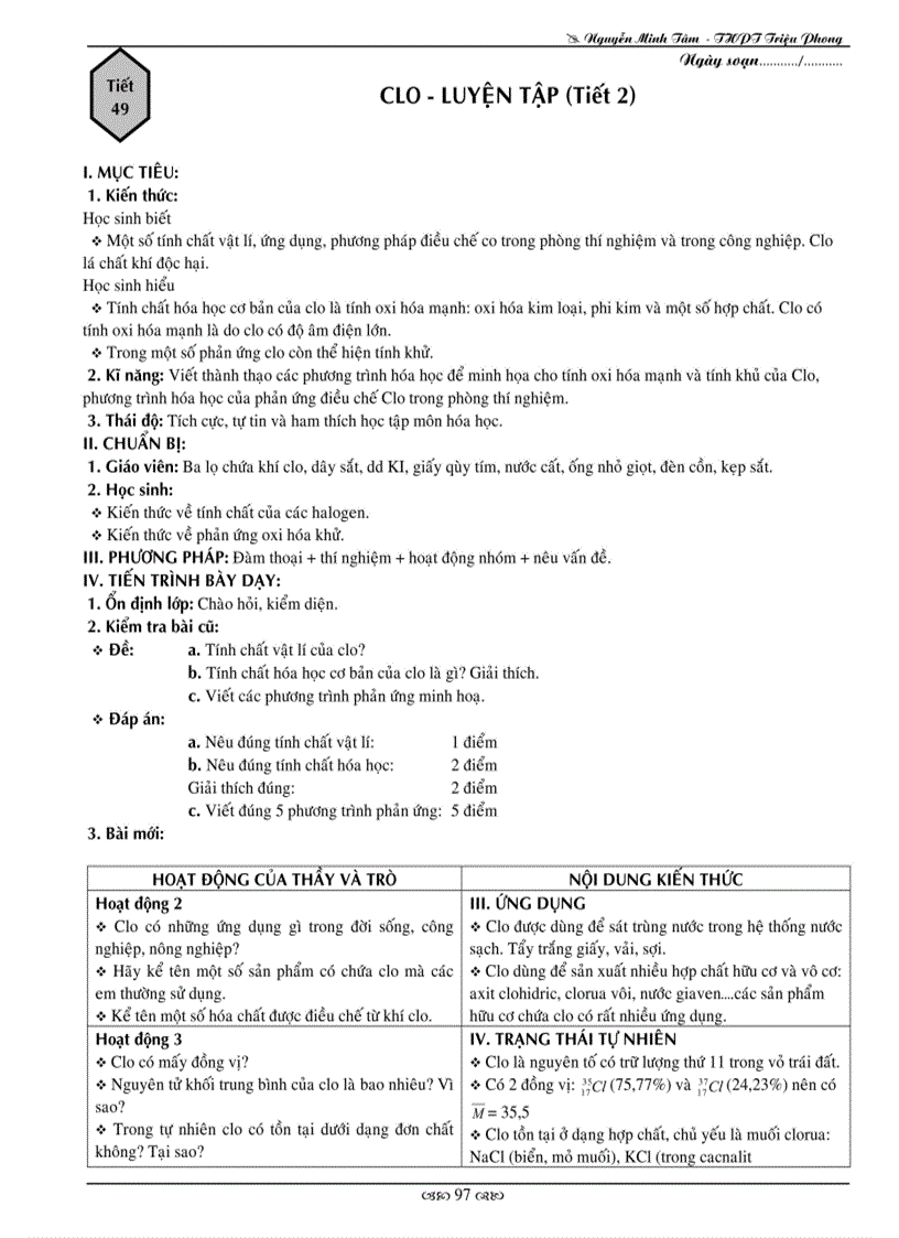 image for page Giao an 10 ban a hoc ki 1