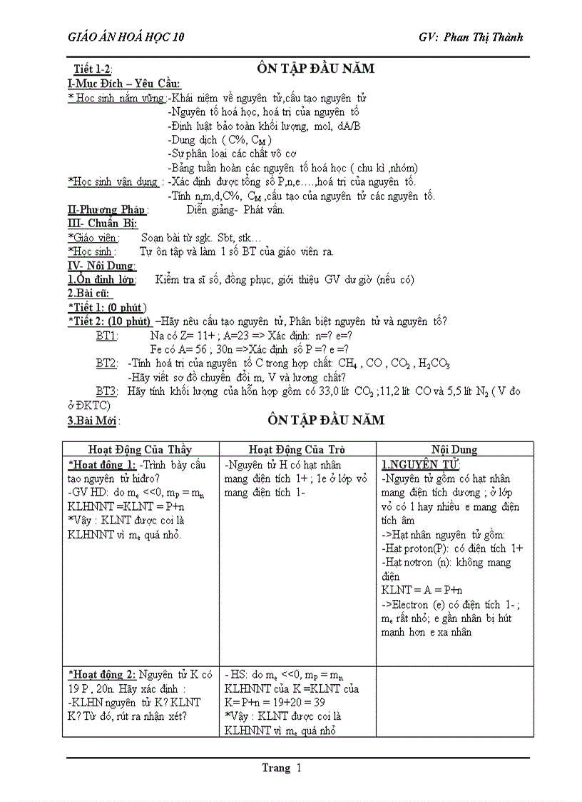 image for page Giao an 10 ca nam 3 cot