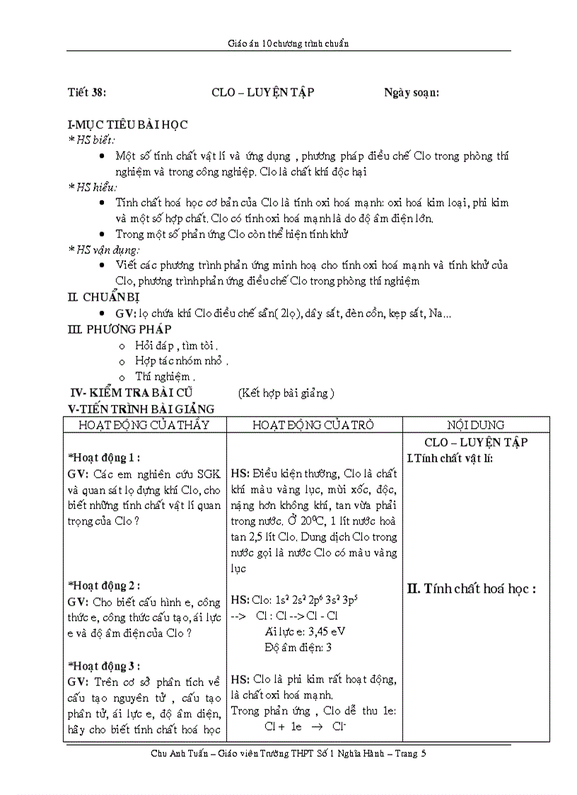 image for page Giao an 10 cb hkii