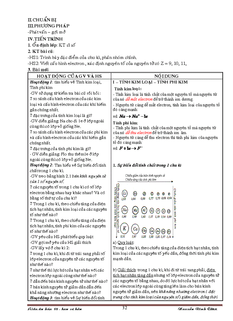 image for page Giáo án 10 cơ bản HKI
