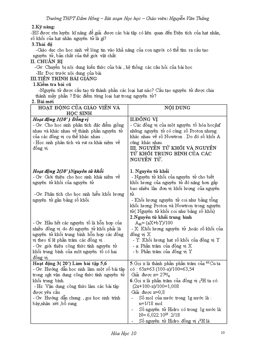 image for page Giao an 10 co ban hoan chinh in ngay