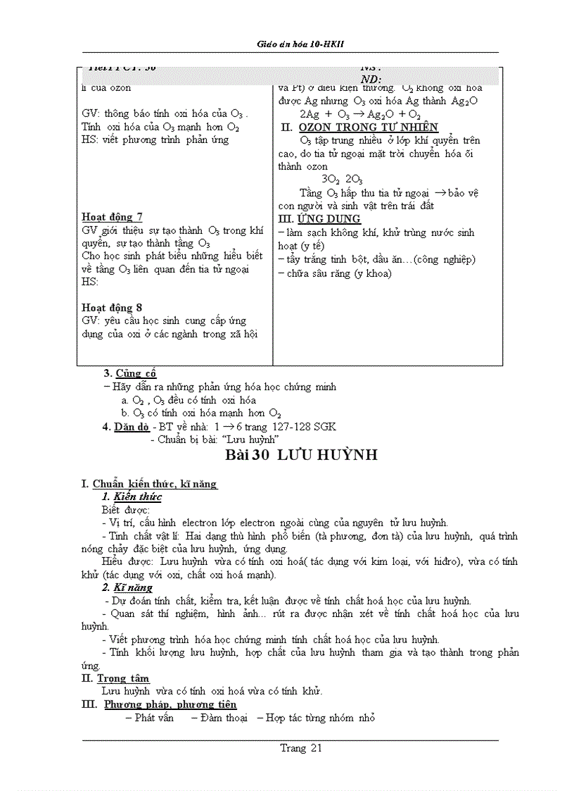 image for page Giao an 10 kì chuan kien thuc ki nang