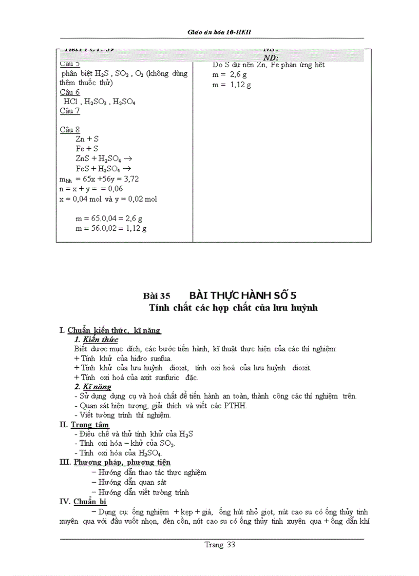 image for page Giao an 10 kì chuan kien thuc ki nang