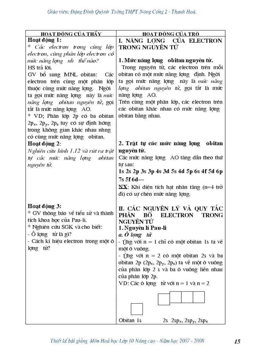 image for page Giáo án 10 nc cực hay cần xem ngay
