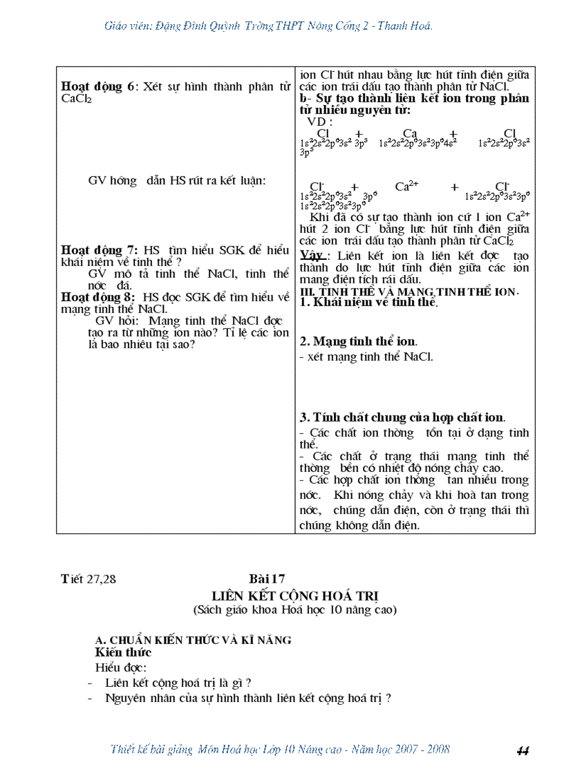 image for page Giáo án 10 nc cực hay cần xem ngay