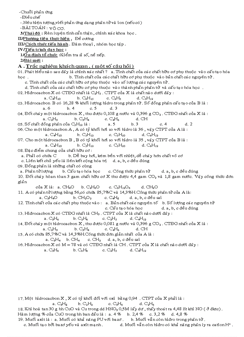 image for page Giáo án 11 cơ bản trọn bộ