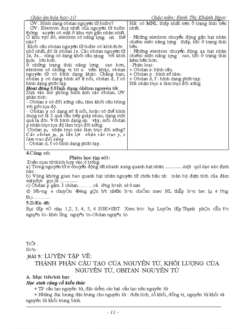 image for page Giao an 1o