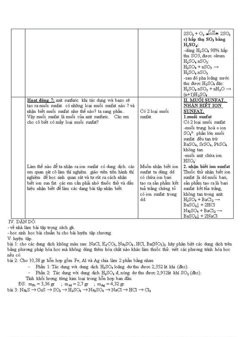 image for page Giao an axit sunfuric