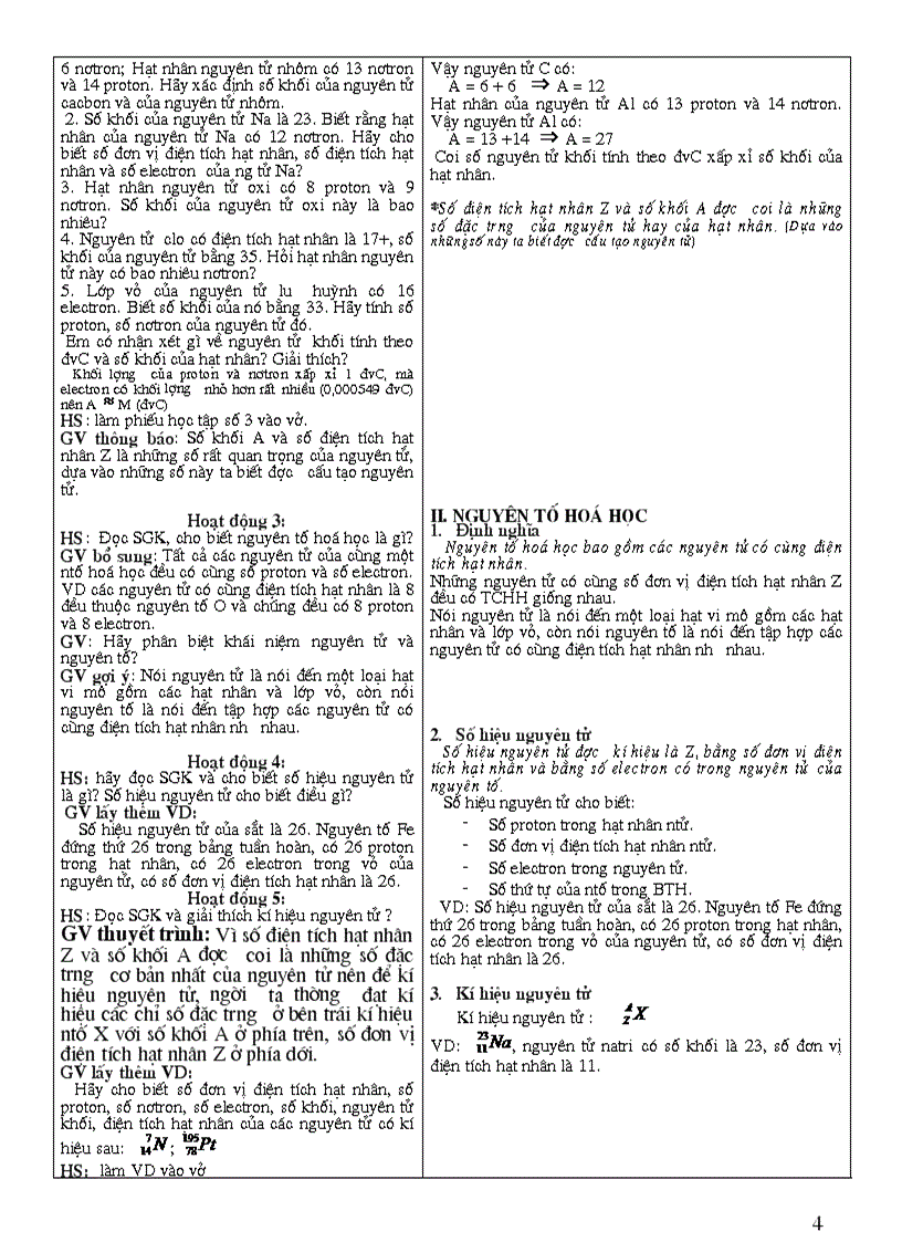 image for page Giao an cau tao nguyen tu 10