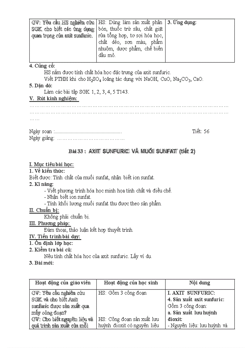 image for page Giáo án chương halogen oxi lưu huỳnh