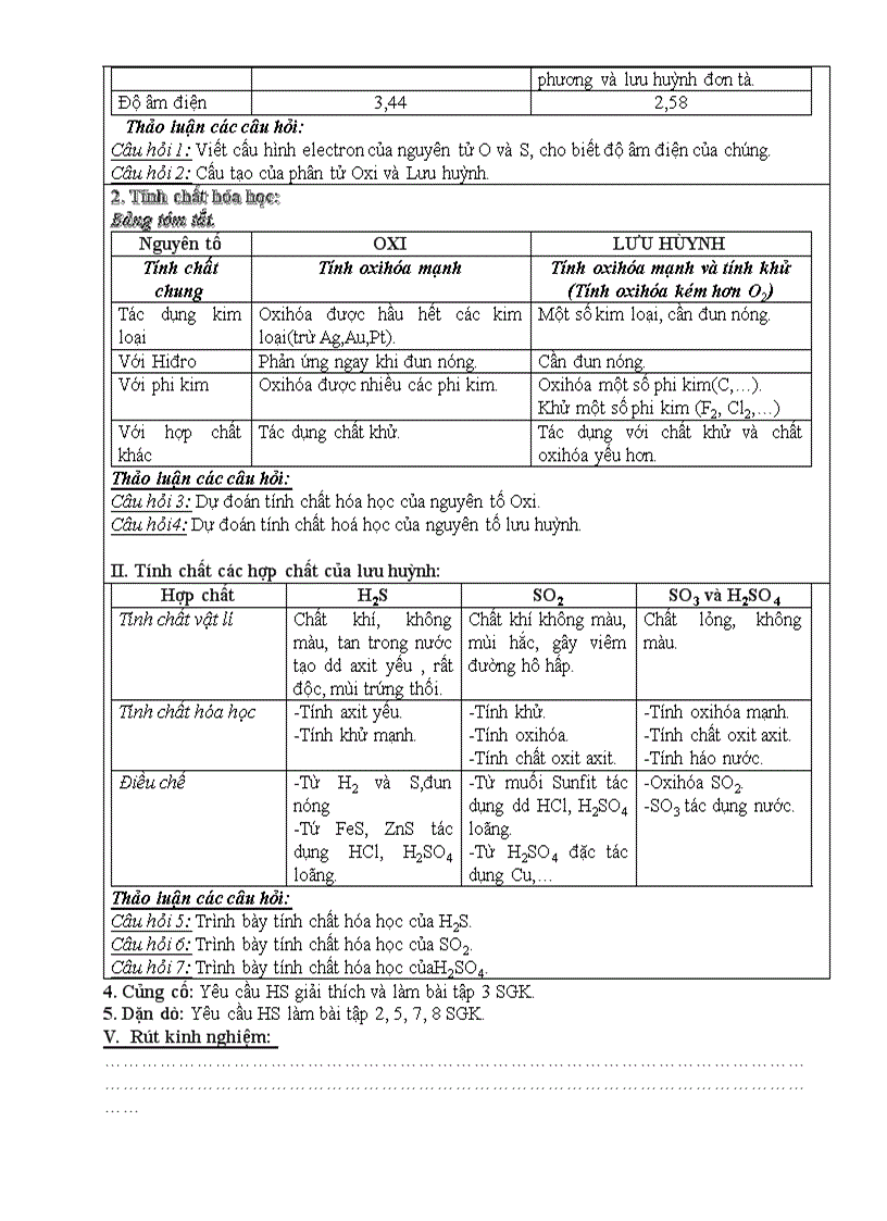 image for page Giáo án chương halogen oxi lưu huỳnh