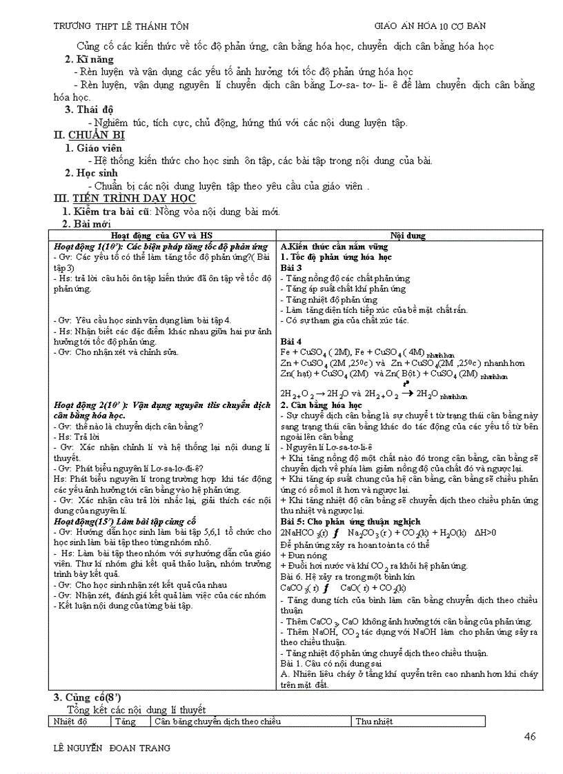 image for page Giao an hk2 lop 10