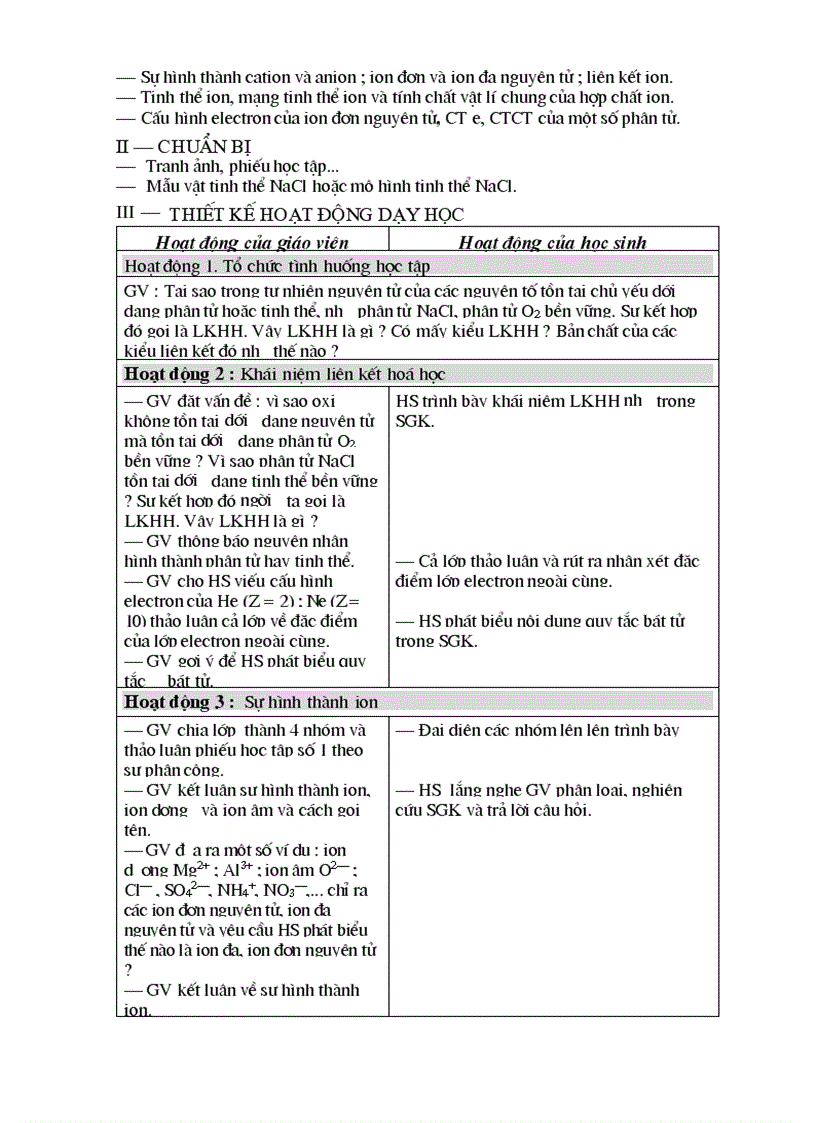 image for page Giao an Hoa 10 nang cao chuan in