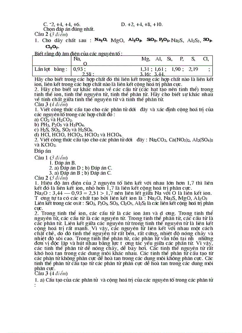 image for page Giao an Hoa 10 nang cao chuan in