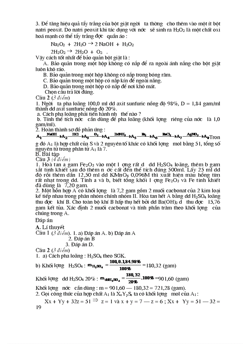 image for page Giao an Hoa 10 nang cao chuan in