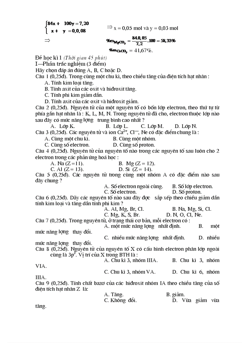 image for page Giao an Hoa 10 nang cao chuan in