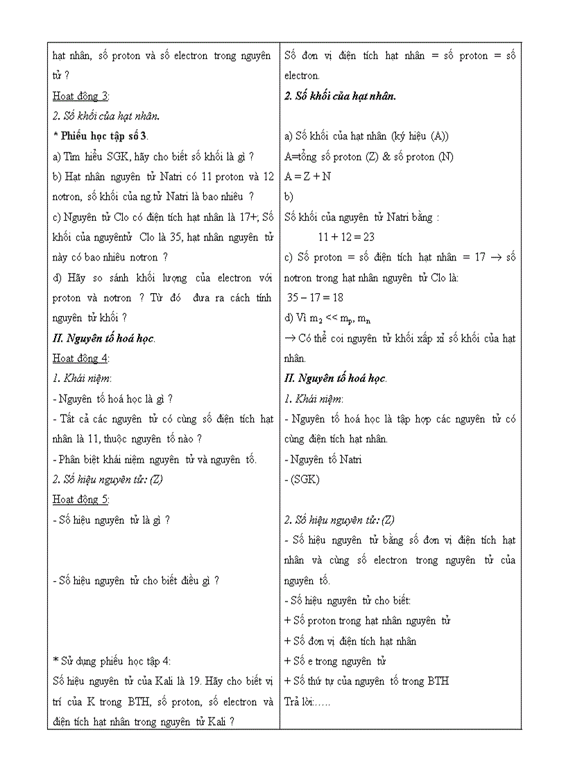 image for page Giáo án hoá 10 nâng cao mới nhất