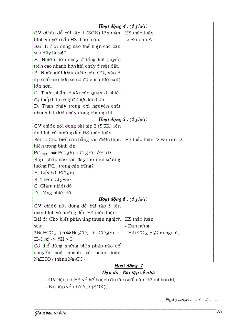 image for page Giáo án hóa 10 3 cột hay