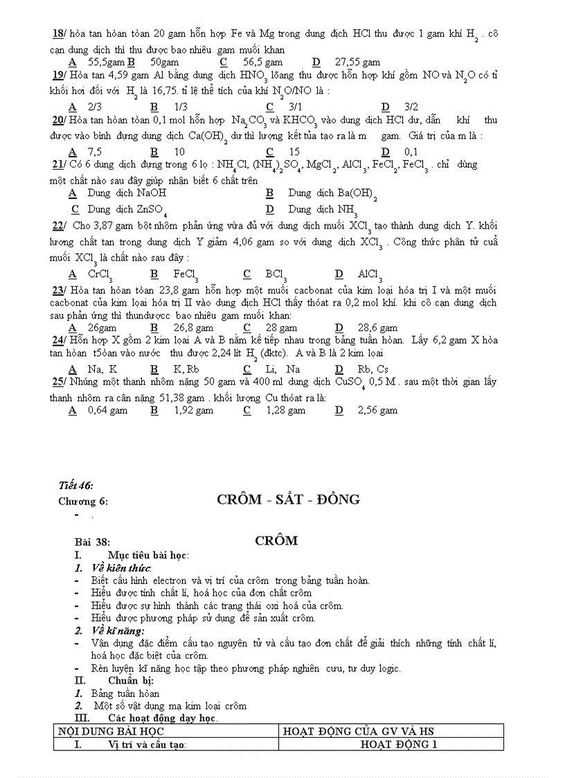 image for page Giáo án hóa 12 đầy đủ
