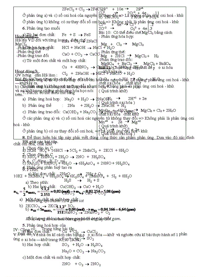 image for page GIÁO ÁN HÓA HỌC 10 NC Từ tiết 25 đến