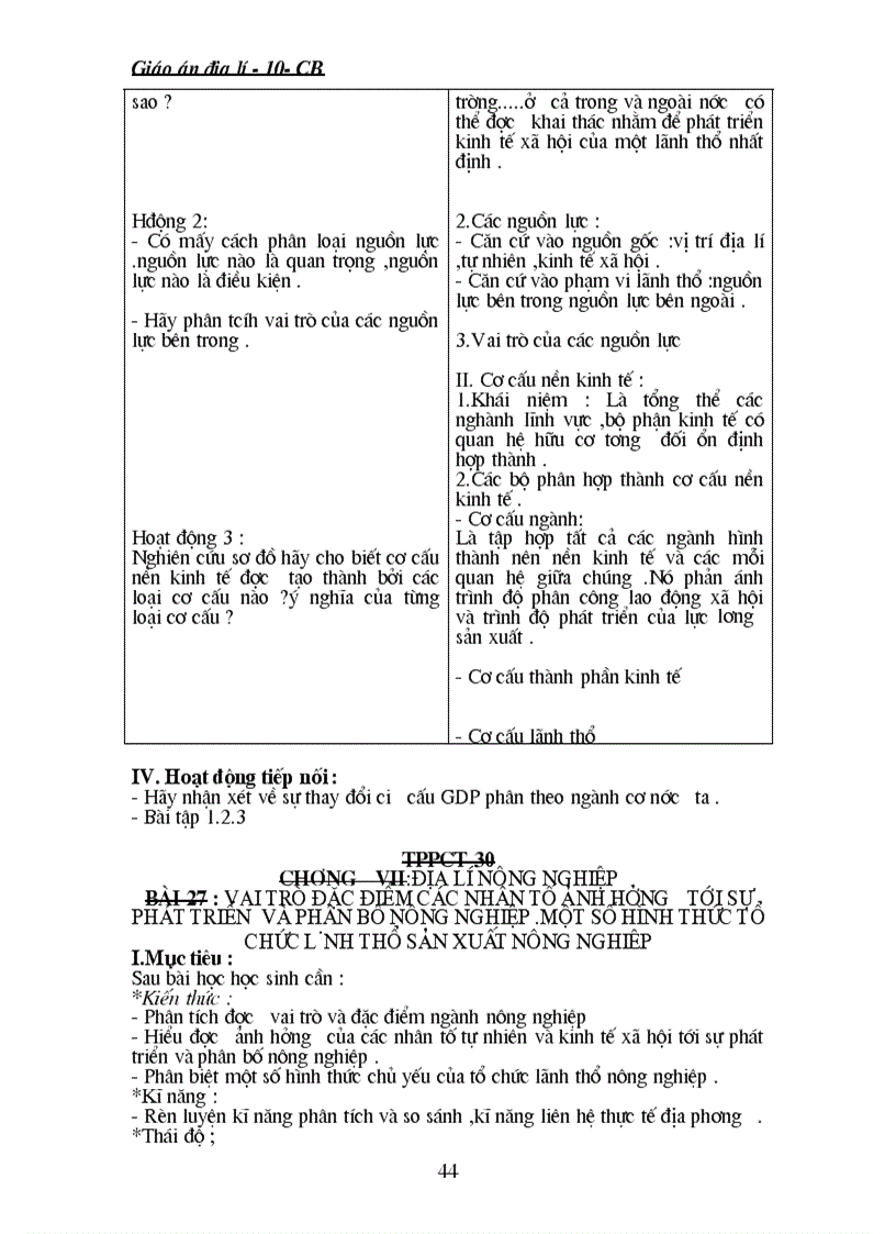 image for page Giao an mon dia ly lop 10