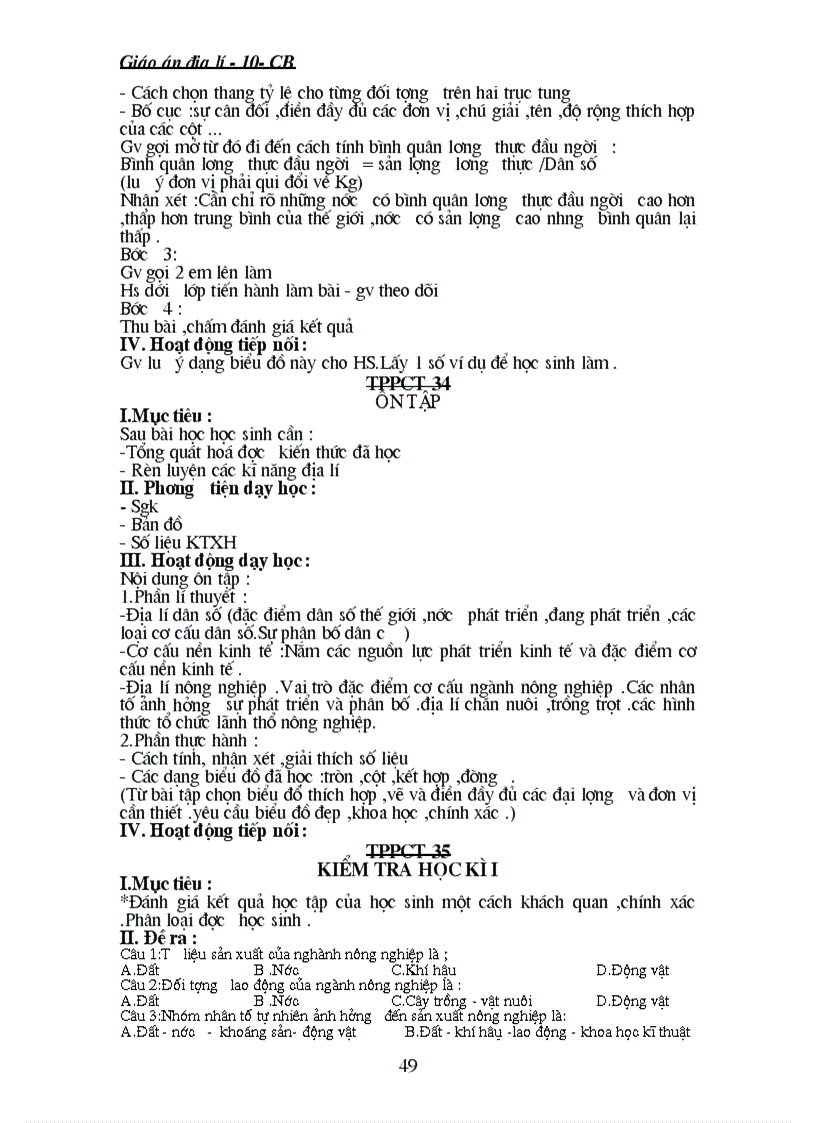 image for page Giao an mon dia ly lop 10