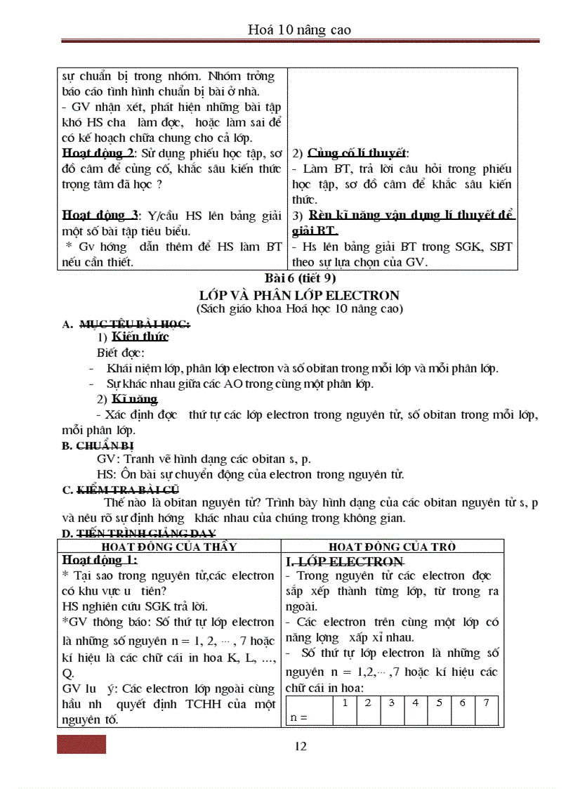 image for page Giao an nang cao Hoa 10