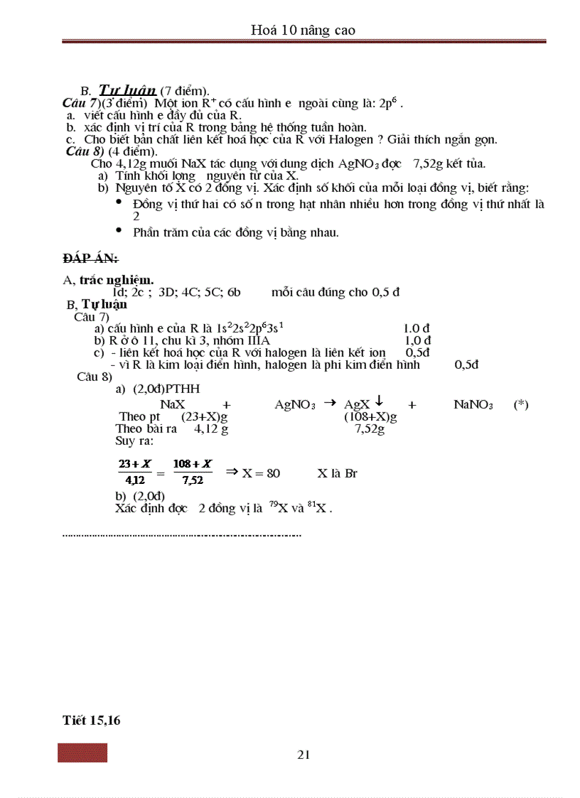 image for page Giao an nang cao Hoa 10