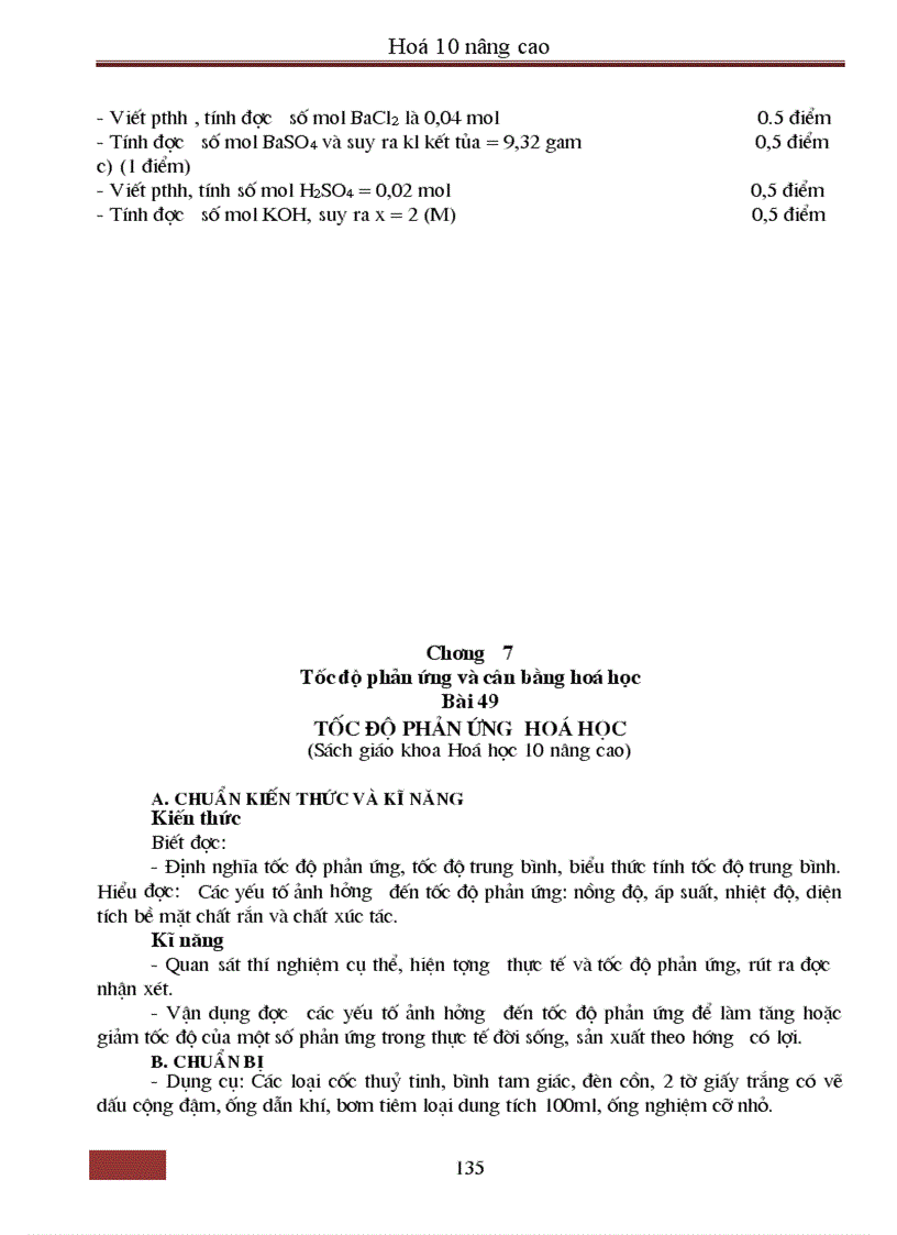 image for page Giao an nang cao Hoa 10