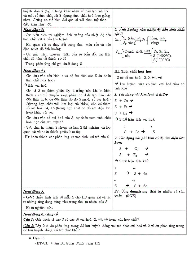 Giáo án soạn chung 12 cơ bản