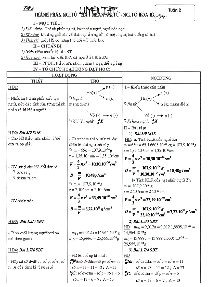 image for page Giáo án tự chọn 10 3 cột