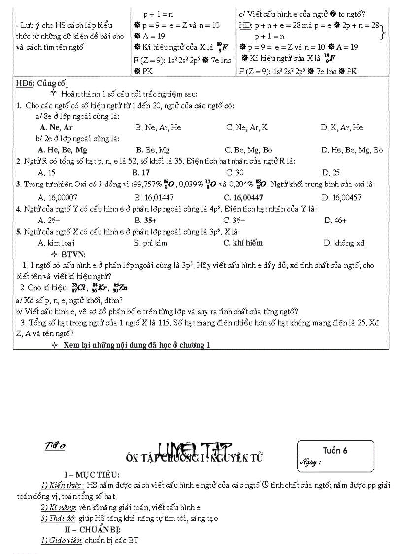 image for page Giáo án tự chọn 10 3 cột