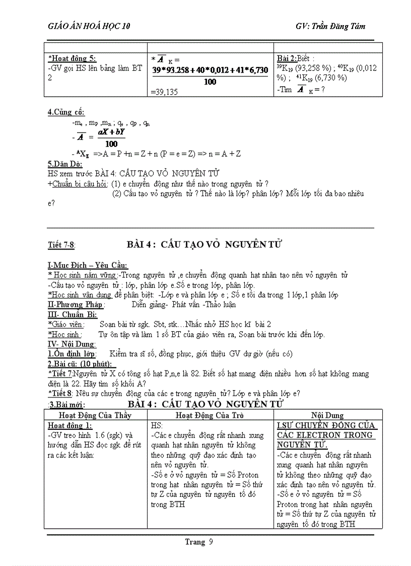 image for page Giao an hoa 10 cb 1