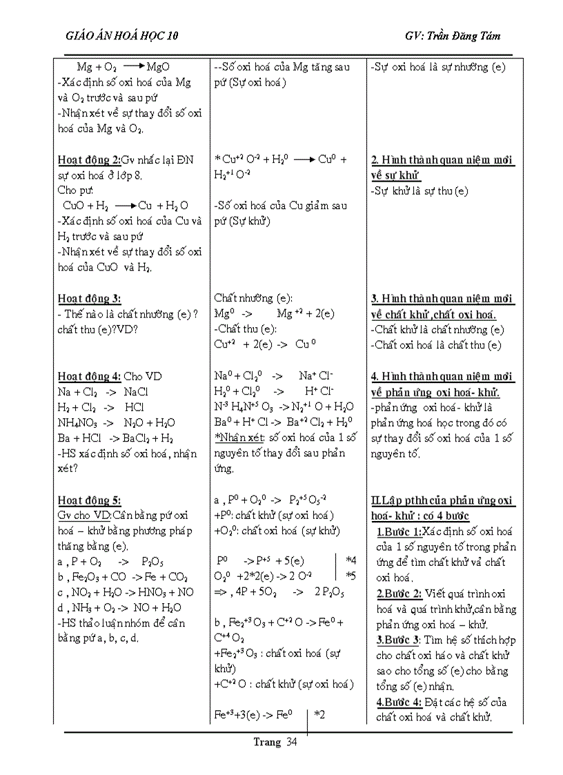 image for page Giao an hoa 10 cb 1