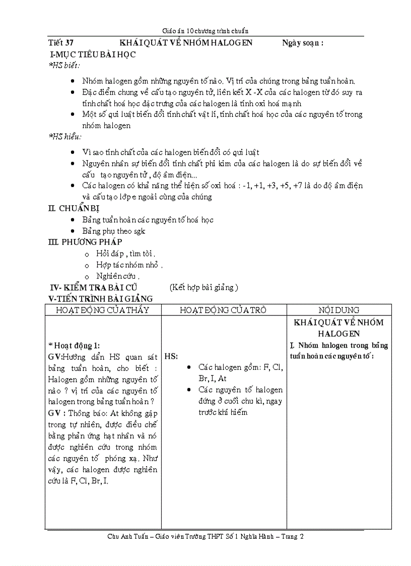 image for page Giáo án 10 cb hkii 1