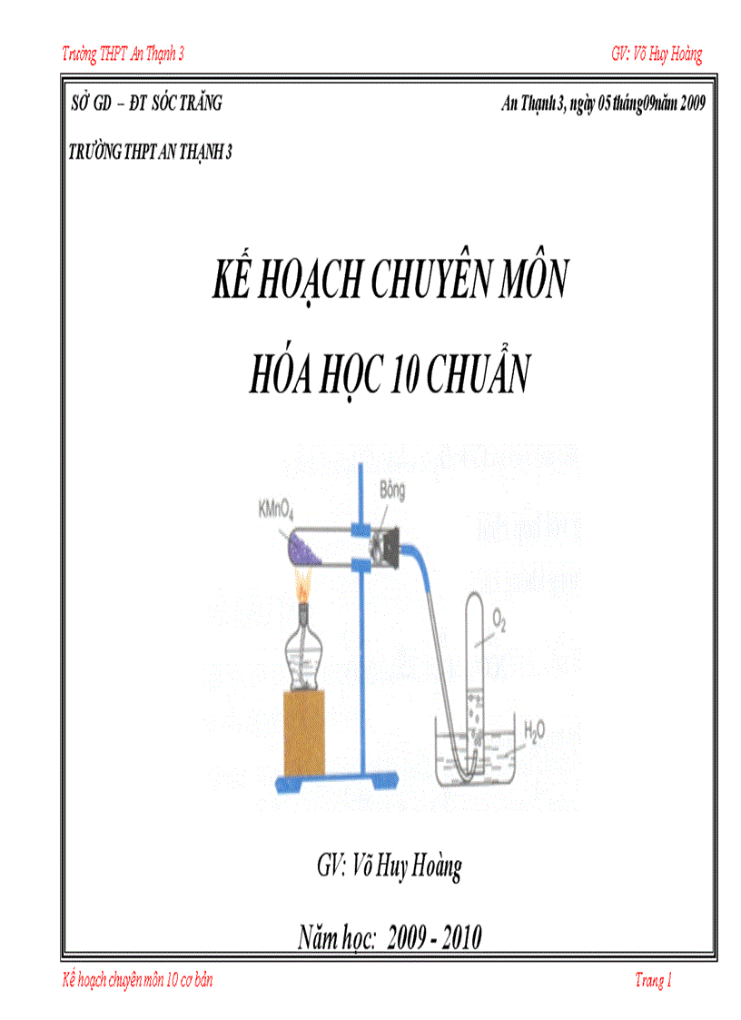 image for page Kế Hoạch Chuyên Môn Hóa 10 đầy đủ