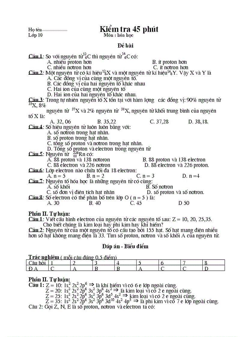 image for page Kiểm tra 1 tiết