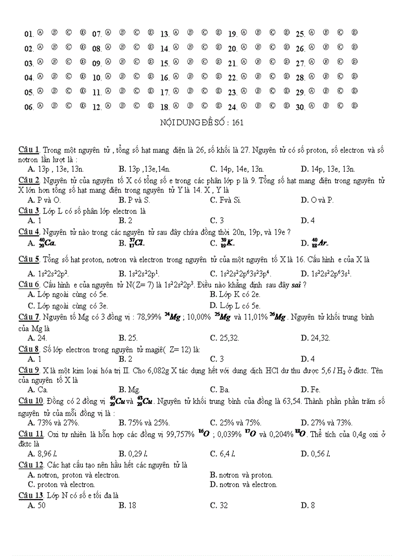 image for page Ktra 1 tiet lan 1 THPT VX