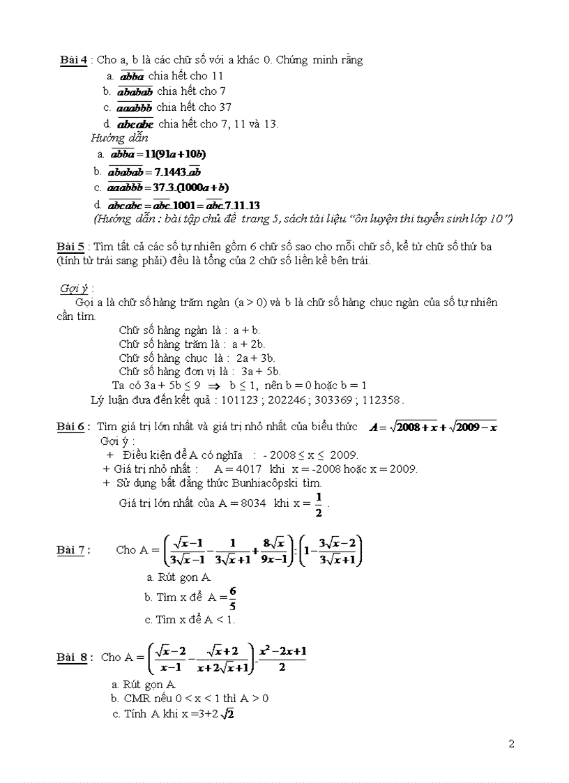 image for page Luyện thi hsg tp môn toán