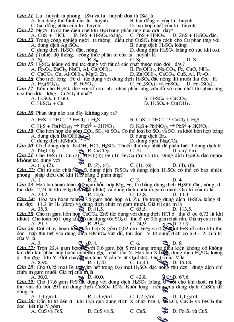 image for page Ngan hang cau hoi tong hop 10 11 12