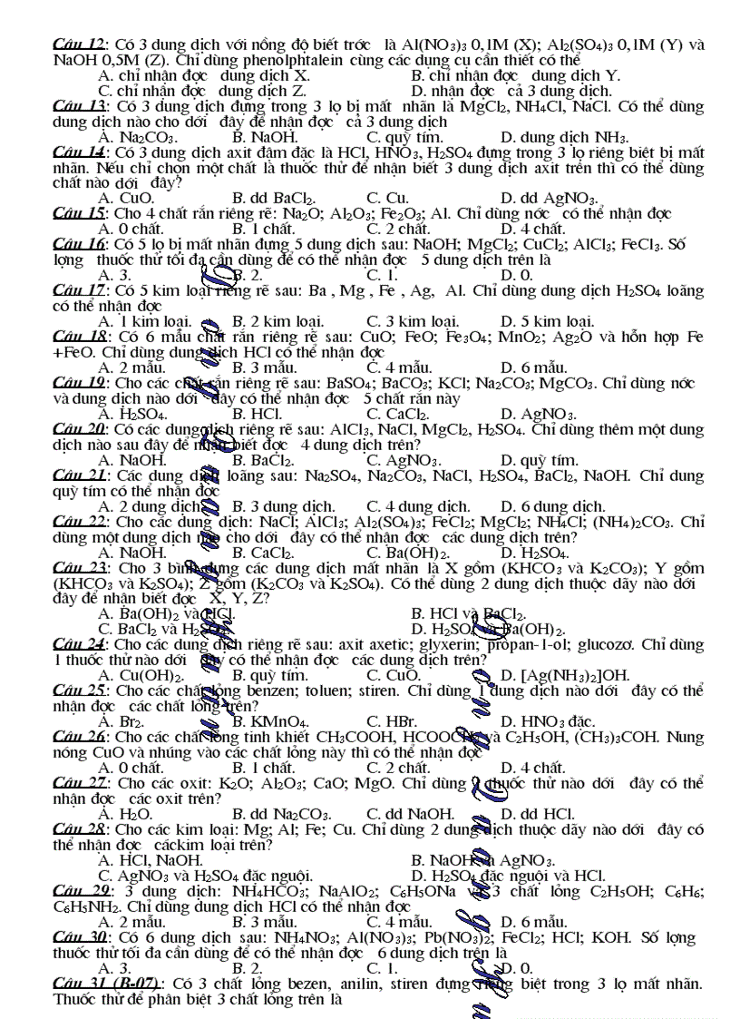 image for page Ngan hang cau hoi tong hop 10 11 12