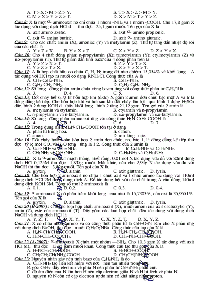 image for page Ngân hàng câu hỏi tổng hợp 10 11 12 1