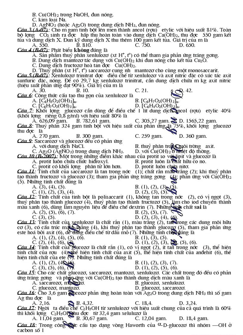 image for page Ngân hàng câu hỏi tổng hợp 10 11 12 1