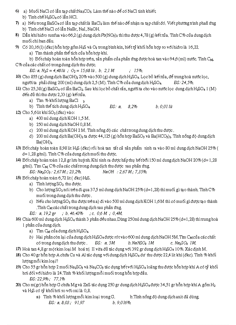 image for page Ôn tập chương oxi lưu huỳnh mới