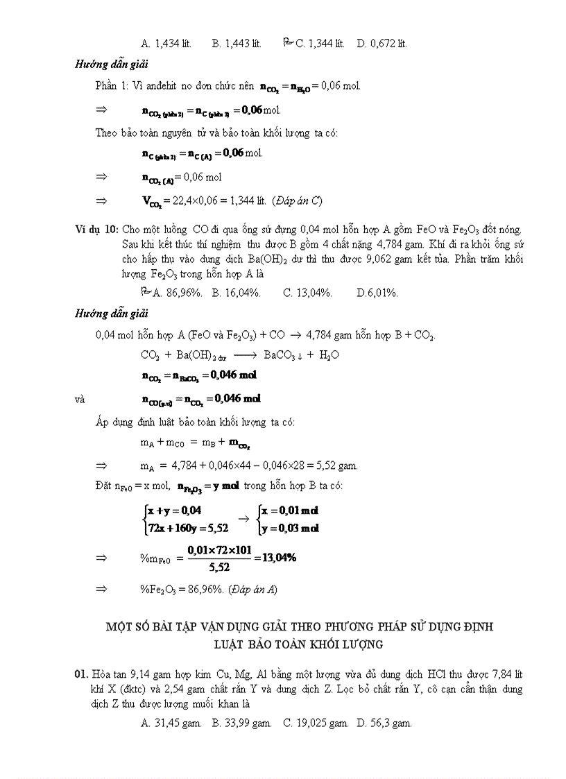 image for page Phương pháp giải nhanh bài tập TN hóa học
