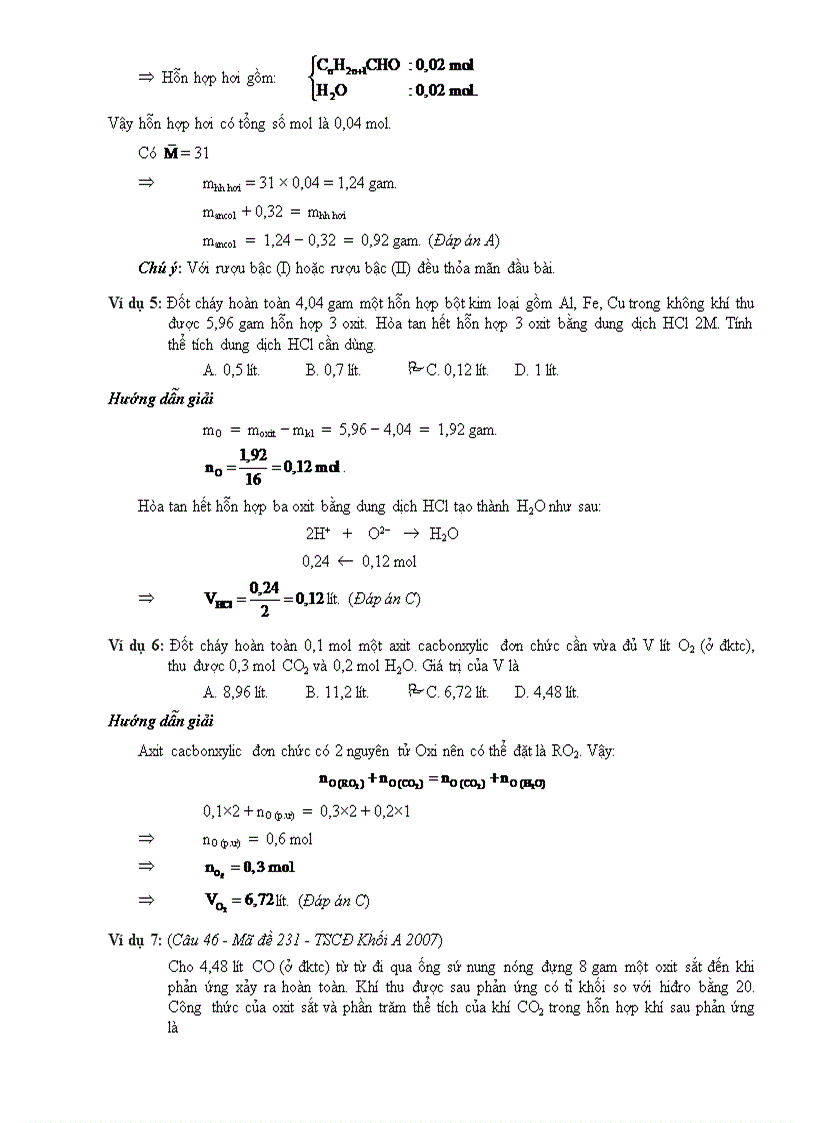 image for page Phương pháp giải nhanh bài tập TN hóa học