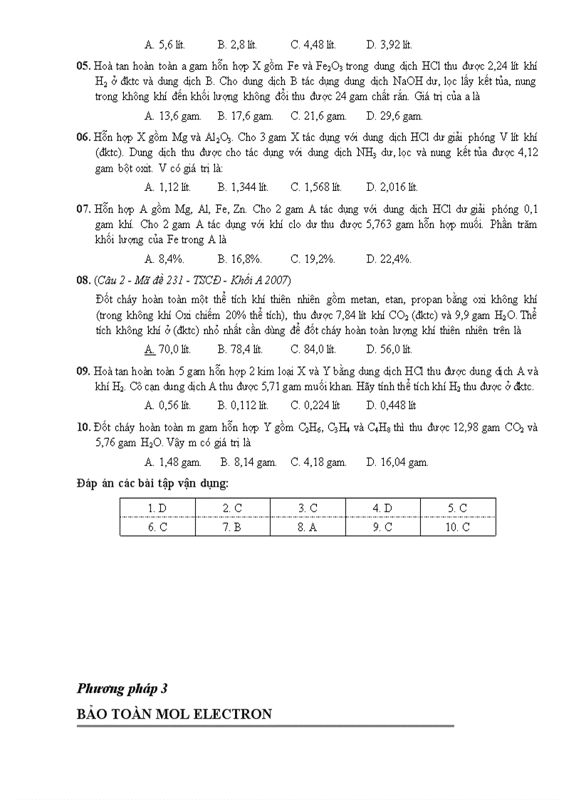 image for page Phương pháp giải nhanh bài tập TN hóa học